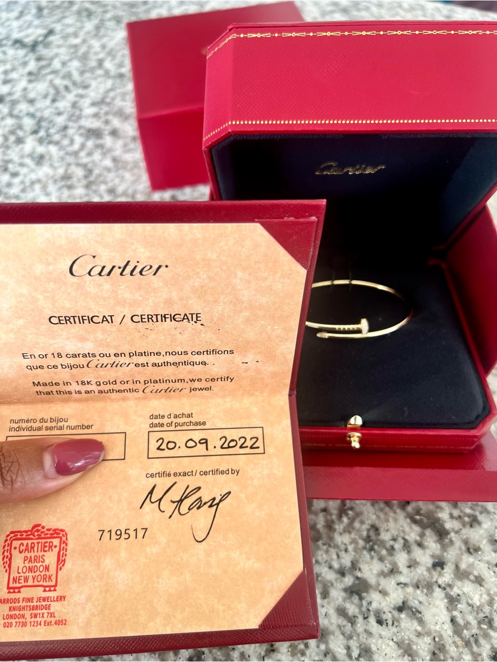 Juste Un Clou with Diamonds - Picture 3 of 7